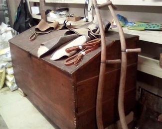 This city girl loves this old feed bin and other items from the ranch