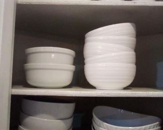 White Dishes