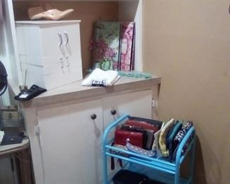 Small purses and makeup bags