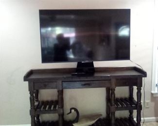 Media Stand and TV (sold separately) 