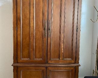 Armoire Can be Used as a Secretary/Desk or Create Yourself a Coffee/Hot Chocolate/Tea Bar