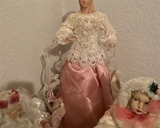 Assorted Angels, Father Christmas, Baby Christmas