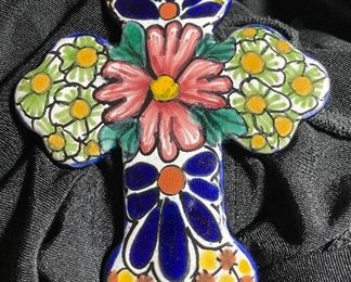 Talavera Cross Approximately 4"
