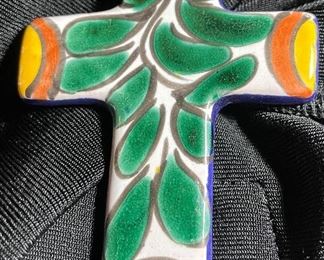 Talavera Cross Approximately 2"