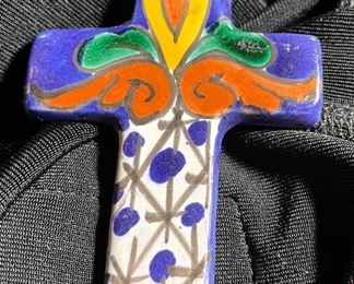 Talavera Cross Approximately 2"
