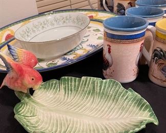 Assorted Kitchen Decor and Household Items