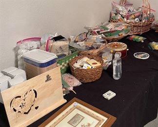 Assorted Crafting and Sewing Notions