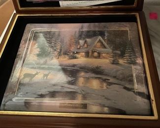 Kincaid Framed Ceramic Scenes Seasons