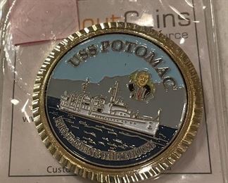 USS Potomac Coin
