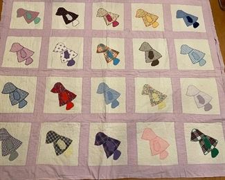 Sun Bonnet Sue Quilt