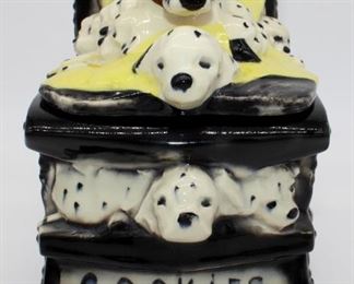 Mc Coy Dalmations Cookie Jar