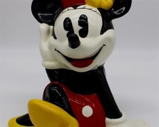 Disney Treasure Craft Minnie Mouse Cookie Jar