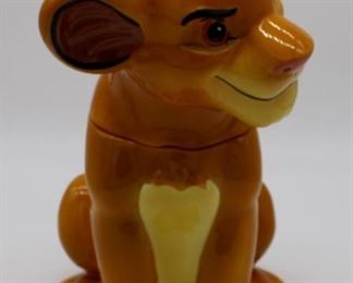 Disney Lion King Simba Cookie Jar