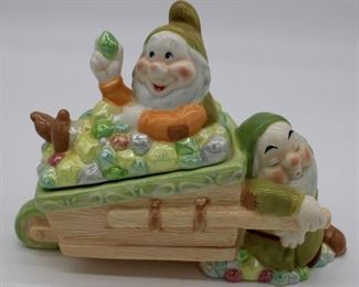 Disney China Sugar Jar (2nd pc to Teapot Set)