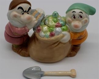 Disney China Creamer (3rd pc to Teapot Set) Note: Shovel goes to Sugar Jar, previous page)