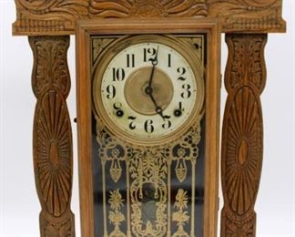 Antique Ingraham Gingerbread Clock