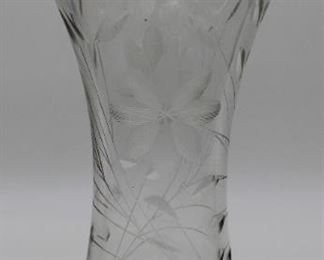 Cut Glass Vase