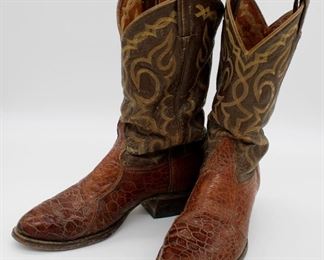 Tony Lama Snakeskin Boots