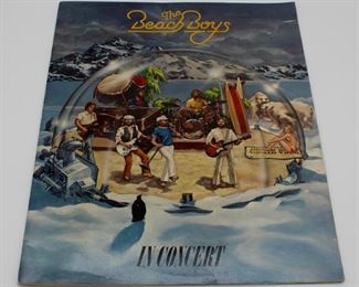 Vintage Beach Boys Tour Program
