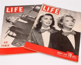 Vintage Life Magazines