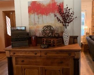 wonderful old buffet with a great personality