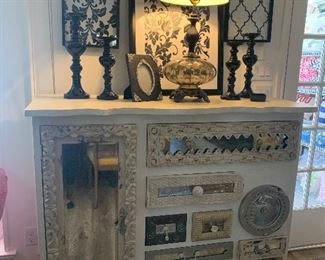 a one of a kind chest with 8 drawers