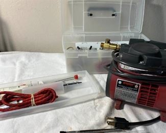 Air Brush and Compressor
