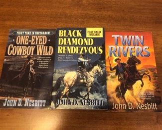 John D. Nesbit Autographed Books