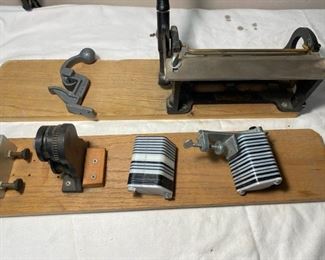 Saddle Making Equipment