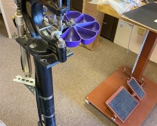 Standard Rivet Machine on Stand