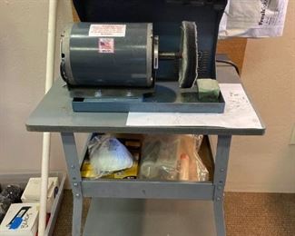 Table Top Polisher with Dust Collector