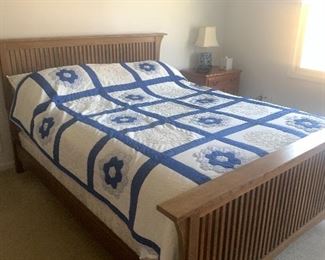 Queen Size Bed... Quilt Not For Sale!