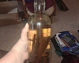 God in a bottle, Irish Catholic folk art 