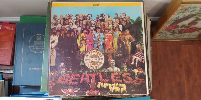 Great collection of vintage 33 rpm record albums