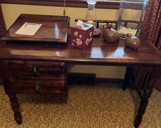 Writing desk solid wood