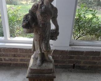 Very heavy concrete statues  (2 pieces) Need help to move