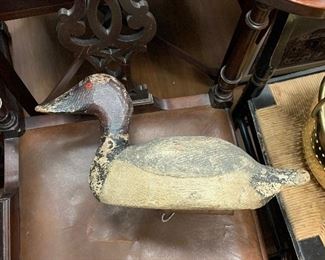 Want to buy a Duck?  Here you go.  This Handsome Antique Painted Decoy  