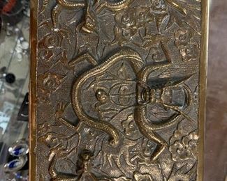 Chinese Brass Box