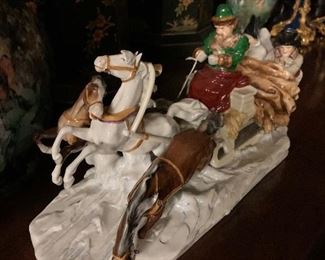 Porcelain Figural Napolean Group