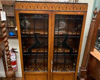 Art Deco Vitrine with Gazelles