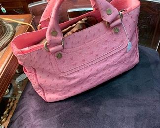 Celline Handbag Ostrich 