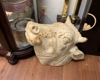 Cast Iron Bull 