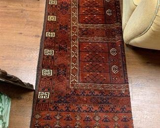 Bukhara Carpet FYI its Folded in Half,  in Near Mint Condition 