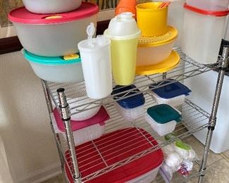 Tupperware
Misc storage containers
Plastic cutlery