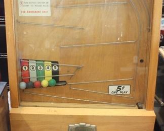 Antique coin-op game