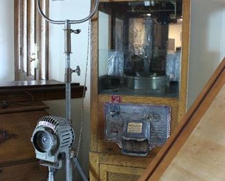 Antique Claw Machine Game Antique Fresnel Lamps