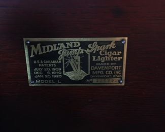 Antique Electric Cigar Lighter Midland