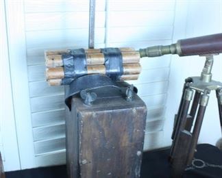Antique Dynamite Detonator Dupont Blasting Machine #3