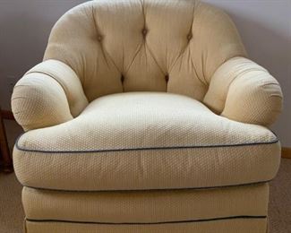 One of Two Matching Chairs