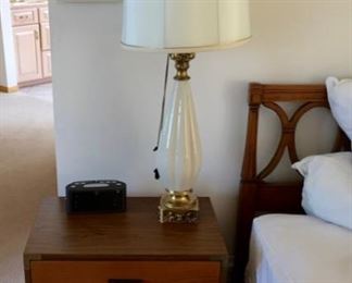 Matching Bedside Stand & Lamp - set 1